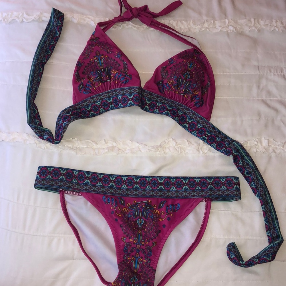 Multi-Color Purple bikini